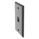 PANDUIT CFP1BL - Placa de Pared Vertical / 1 Puerto / Mini-Com / Diseño Plano / ABS / 2.75 x 4.5 in / Negro | SIERRA STORE