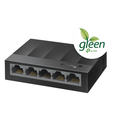 Switch / 5 Puertos Gigabit / 10 Gbps / Fanless / 3.5×2.8×0.9 in | SIERRA STORE