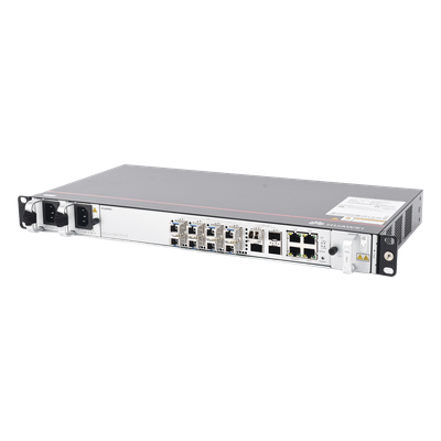 OLT GPON / 8 Puertos / 4 Uplink 10GE/GE / 256 ONTs / Split 1:32 / Doble Fuente AC / 1 UR | SIERRA STORE