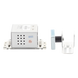 ACCESSPRO MAG175 - Chapa Magnética / 175 lbs (79.4 kg) / 12-24V AC/DC / Puertas Corredizas / Indicador de Estado / Fail-Safe | SIERRA STORE