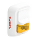 Lámpara Estroboscópica Color Blanco, para Notificación de Alerta, Montaje en Pared, Lente Estroboscópico Color Ámbar, Candelas | SIERRA STORE