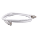 LINKEDPRO BY EPCOM LP-STP-6A-100-WH - Patch Cord / Cat6A Blindado / 10G / 1.0 m (3.28 ft) / 500 MHz / AWG 27 / Blanco | SIERRA STORE