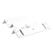ACCESSPRO BZL1200N - Kit de Montaje Tipo Z y L / Aluminio Reforzado / L: 265x73x45 mm (10.4x2.9x1.8 in) / Z: 185x70x61 mm (7.3x2.8x2.4 | SIERRA STORE