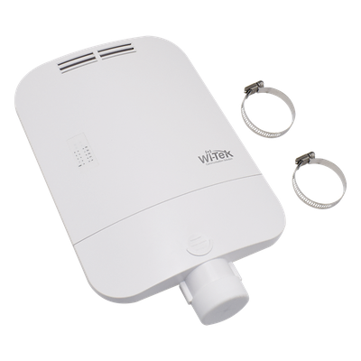 Switch PoE para Exterior / 8 Puertos 10/100 Mbps PoE af/at / 1 Puerto Uplink 10/100 Mbps / Presupuesto 120 W / Alcance Extendido 250 m | SIERRA STORE