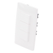 Apagador Triple Sencillo de 10 A/ 127 V CA ~ 60 Hz / Color Blanco. | SIERRA STORE