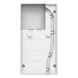 ONU Punto de Acceso Híbrido / Wi-Fi AC1200 / 1 Puerto SC/UPC / 3 LAN Gigabit / 1 Puerto Telefonía Análogo / Uplink Fibra Óptica | SIERRA STORE