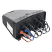 Caja NAP Preconectorizada / IP68 / Splitter Óptico 1:9 30/70 / IK09 / Plug & Play / 8 Puertos Drop | SIERRA STORE