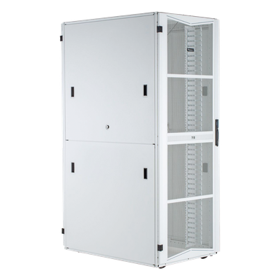 PANDUIT XG64212WS0001 - Gabinete para Centros de Datos / 42 UR / 600 mm Ancho / 1070 mm Profundidad (3.5 pies) / Acero / Blanco | SIERRA STORE