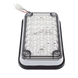 Luz de Advertencia LED / 6x4 pulgadas / Bicolor Rojo/Claro / 66 LED / 12 VCC / 10 Modos de Destello / Montaje Permanente | SIERRA STORE