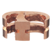 PANDUIT GCE250-250-Q - Conector de Tierra tipo E / 1/0 AWG STR - 250 KCMIL / Cobre / IEEE 837 / UL467 / CSA / Enterrable | SIERRA STORE