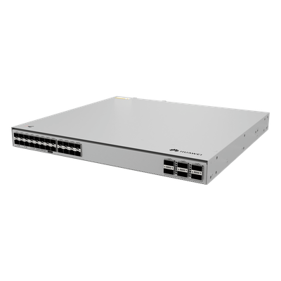 Switch Core Capa 3 / 24 Puertos 10GE SFP+ / 6 Puertos 100GE QSFP28 / Switching 1680 Gbps / Forwarding 1250 Mpps / iStack / Gestión | SIERRA STORE
