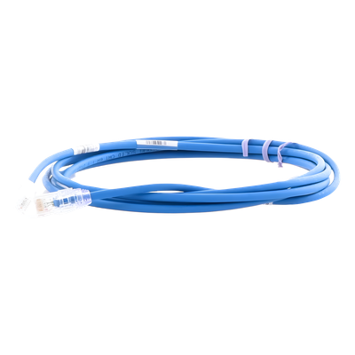 PANDUIT UTP28X8BU - Cable de Parcheo UTP Cat6A / 28 AWG / 500 MHz / PoE 802.3bt / CM-LSZH / 2.44 m (8 ft) / Azul | SIERRA STORE