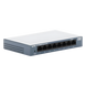Switch de Escritorio / 8 Puertos Gigabit 10/100/1000 Mbps / Carcasa Metálica / Green Ethernet / Plug-and-Play | SIERRA STORE