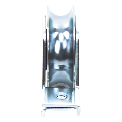 Rueda para Puerta Corrediza / 8 cm / Acero Galvanizado / Carga 180 kg / Fijación Inferior | SIERRA STORE