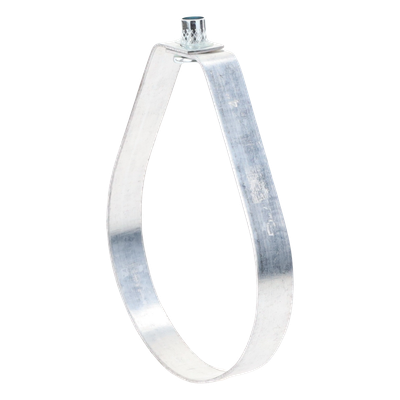 Abrazadera Tipo Pera / 6" (170 mm) / Carga 1,186 kg / Tuerca 1/2" / Monobloque Sin Tornillos / Cincado Electrolítico 5 micras | SIERRA STORE