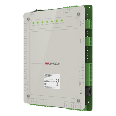 HIKVISION DS-K2622X - Controlador de Acceso / 2 Puertas / 4 Lectores / 100,000 Tarjetas / 10,000 Huellas / SaaS en la Nube / Gabinete | SIERRA STORE