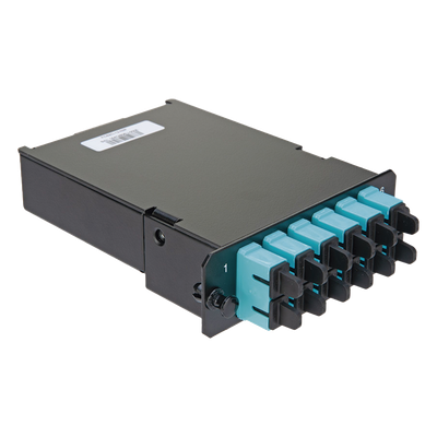 PANDUIT FCSZO-12-03P - Placa Acopladora de Fibra Óptica FAP / 12 Fibras Multimodo OM3/OM4 / 6 Conectores SC Duplex / 12 Pigtails de 1 | SIERRA STORE