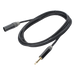Cable de Audio XLR a Plug / 3 Polos Macho a 1/4 in Mono / Doble Blindaje / Longitud 3 m (9.8 ft) / Conectores Seetronic Serie M | SIERRA STORE