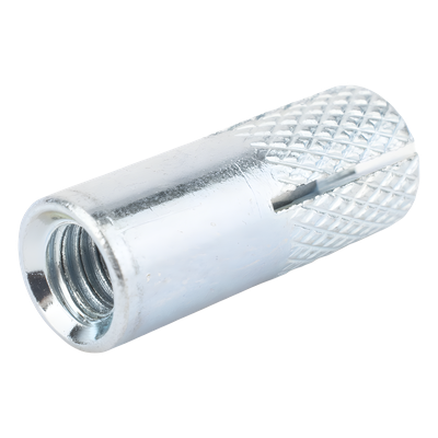 Taquete de Rosca Interior / Carga Alta / 1/4" / Deformación Controlada / Desmontable / Interiores y Exteriores | SIERRA STORE