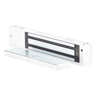 ACCESSPRO MAG600NTLED - Chapa Magnética Electromagnética / 280 kg (600 lbs) / Temporizador 0-9 s / Voltaje Dual 12/24 VDC / Sensor de | SIERRA STORE