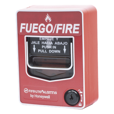 Estación Manual de Incendio Inalámbrica / Direccionable / Doble Acción / Bilingüe Español-Inglés / Red Mesh Swift | SIERRA STORE