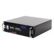 Batería de Litio de 4.8 Kwh, 48 Vcc, 100 Ah, 3U de Montaje en Rack con Pantalla de Monitoreo Local LCD | SIERRA STORE
