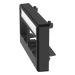 PANDUIT CFFPL4BL - Placa de Mobiliario Modular / 4 Puertos Mini-Com / ABS Negro / 2.9x0.88x1.77 pulg (73.66x22.35x44.95 mm) | SIERRA STORE