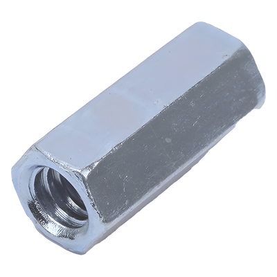 Cople Hexagonal Rosca UNC / 6.5 mm (1/4") / Acero Estructural / Galvanizado Electrolítico | SIERRA STORE