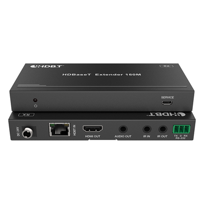 Splitter HDMI HDBaseT / 1x4 Distribución / 4K@60Hz 4:4:4 / Alcance 120 m (393.7 ft) en 4K / 150 m (492.1 ft) en 1080p / PoC / Audio | SIERRA STORE