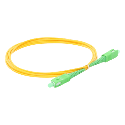 LINKEDPRO BY EPCOM LPSM2SCASCAS2 - Jumper de Fibra Óptica / Monomodo OS2 G.652D / SC/APC-SC/APC / Simplex / 2m (6.56 ft) / 2mm | SIERRA STORE