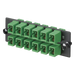 PANDUIT FAP12WAGSCZ - Placa Acopladora de Fibra Óptica / 12 Conectores SC/APC / Monomodo OS1/OS2 / Color Verde / Cerámica Zirconia | SIERRA STORE