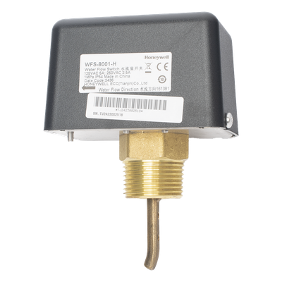 Interruptor de Flujo de Agua / Salida SPDT / Paleta de Acero Inoxidable / Presión 1 MPa (10 bar) / IP54 / Temperatura -20°C a 110°C | SIERRA STORE