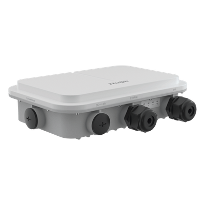 Punto de Acceso Wi-Fi 6 / 2975 Mbps / Omnidireccional 360° / Doble Banda 2.4/5 GHz / IP68 / Puerto SFP / MU-MIMO 2x2 | SIERRA STORE
