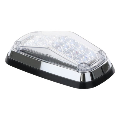 Luz de Advertencia LED / 8 x 4 in / 12 LEDs / 11 Patrones de Destello / IP67 / 12-30 VDC / SAE J595 J845 | SIERRA STORE