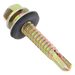 Tornillo Punta Broca / Hexagonal 6.5 x 38 mm (1/4" x 1 1/2") / Sello Montado / Caja 100 Unidades / Fijación Hermética Lámina Acanalada | SIERRA STORE