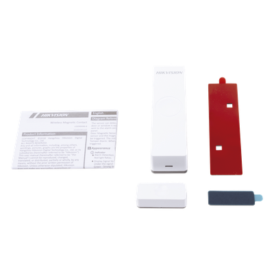 HIKVISION DS-PD1-MC-WWS - Contacto Magnético Inalámbrico / Comunicación Bidireccional 433 MHz / Alcance 800 m (2624.7 ft) / Detección | SIERRA STORE
