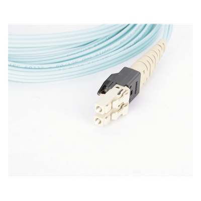 PANDUIT PVFZL10-10M3Y - Jumper PViQ de Fibra Óptica Multimodo 50/125 OM4, LC-LC Duplex, LSZH, Color Aqua, 3 Metros | SIERRA STORE