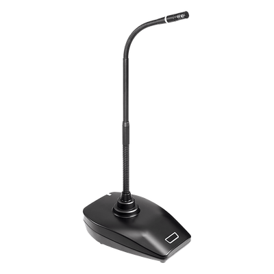 Transmisor de base de escritorio / Micrófono cuello de cisne modular / 6 longitudes disponibles / 3 patrones polares / LED | SIERRA STORE