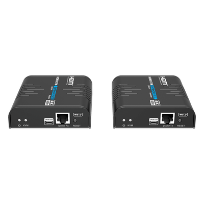 EPCOM TT473KVM - Extensor KVM HDMI / 4K 60 Hz / 120 m (393.7 ft) con CAT6 / 18 Gbps / HDCP 2.2 / Latencia 120-170 ms / IPColor Stream | SIERRA STORE