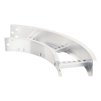 Curva Horizontal de Aluminio / Perfil Z / Peralte 3 1/4" / Ancho 6" / Radio 8" / 90° / Incluye Tornillería | SIERRA STORE