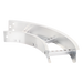 Curva Horizontal de Aluminio / Perfil Z / Peralte 3 1/4" / Ancho 6" / Radio 8" / 90° / Incluye Tornillería | SIERRA STORE