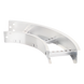 Curva Horizontal de Aluminio / Perfil Z / Peralte 3 1/4" / Ancho 6" / Radio 8" / 90° / Incluye Tornillería | SIERRA STORE