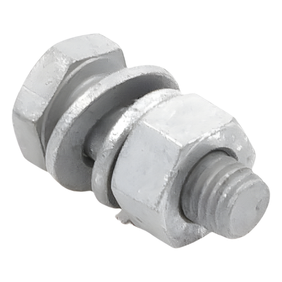 Tornillo estructural / Grado A325 / 1/2 x 1-1/2 pulg / Cabeza hexagonal / Tuerca plana / Galvanizado | SIERRA STORE