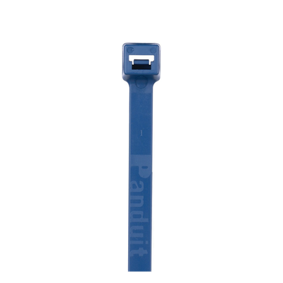 PANDUIT PLT2I-C186 - Cincho detectable / 8.0' (203mm) largo / 0.13' (3.4mm) ancho / Polipropileno metal detectable / 18lb / Azul | SIERRA STORE
