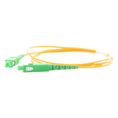 LINKEDPRO BY EPCOM LP-FO-SCA-SCA-01 - Jumper de Fibra Óptica / Monomodo SC/APC-SC/APC Simplex / 1 m (3.28 ft) / Forro PVC / 2 mm | SIERRA STORE