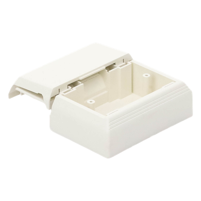 PANDUIT T45WCIW - Caja Superficial con Bisagras / PVC Rígido / Grado V-0 UL94 / Instalación a Presión / 0 a 50°C / Para Canaletas T45 | SIERRA STORE
