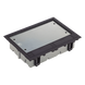 Caja de Piso Falso / 6 Módulos Dobles / Profundidad Ajustable 90-120 mm (3.54-4.72 in) / Tapa Embellecedora / IK08 / +125 °C | SIERRA STORE