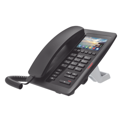 Teléfono IP WiFi / Pantalla LCD 3.5 pulgadas / Audio HD / Video H.264 1080p / 2 Cuentas SIP / PoE 802.3af / Wi-Fi 2.4 GHz | SIERRA STORE
