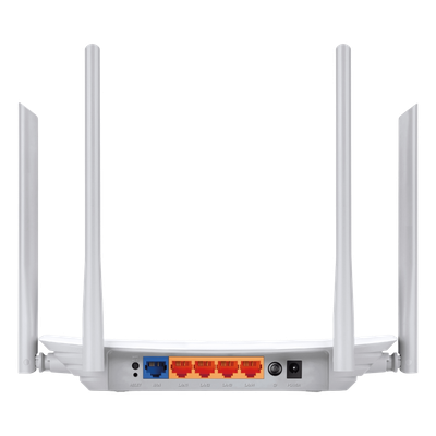 Router Wi-Fi / Doble Banda AC750 / 3 Antenas Omnidireccionales / 4 Puertos LAN 10/100 Mbps / EasyMesh / WPA3 | SIERRA STORE