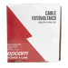 Kit Cable Fotovoltaico / 2 Rollos 25 m (82 ft) / 10 AWG 6 mm² / 1000/2000 V / -40°C a 120°C / Rojo/Negro | SIERRA STORE